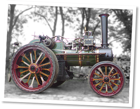 Tasker traction engine 1916